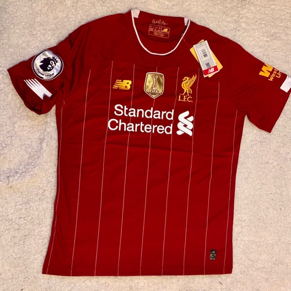 Other - Liverpool jersey with new champion patch
